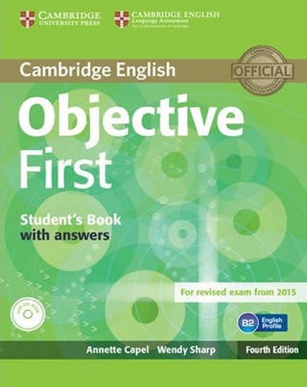 OBJECTIVE FIRST 4E SB W ANS+CD ROM