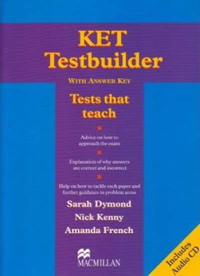 KET TESTBUILDER WITH KEY + AUDIO CDS