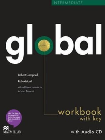 GLOBAL INTERMEDIATE WORKBOOK WITH KEY +CD