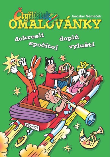 OMALOVÁNKY ČTYŘLÍSTEK