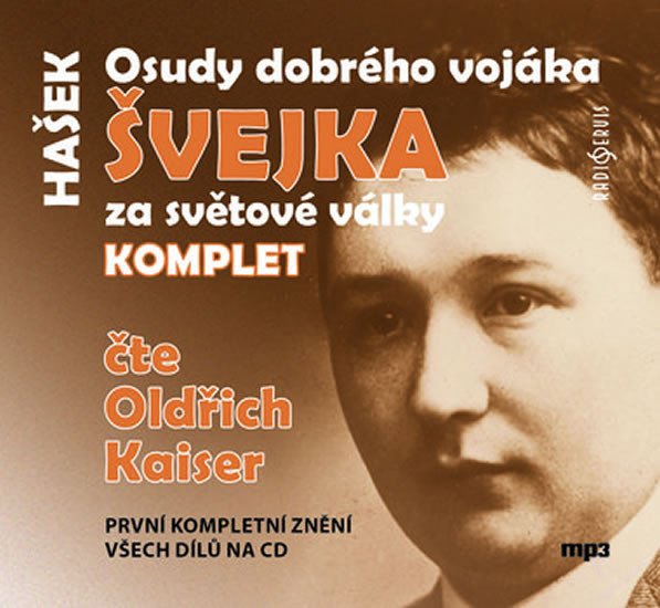 CD OSUDY DOBRÉHO VOJÁKA ŠVEJKA ZA SVĚTOVÉ VÁLKY KOMPLET