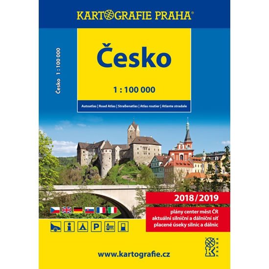 ČESKO 1:100 000 AUTOATLAS (2020/21)