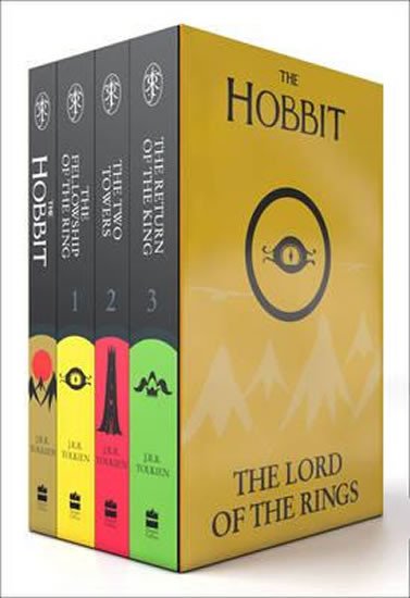 THE HOBBIT & THE LORD OF THE RINGS BOXED (4 SVAZKY)