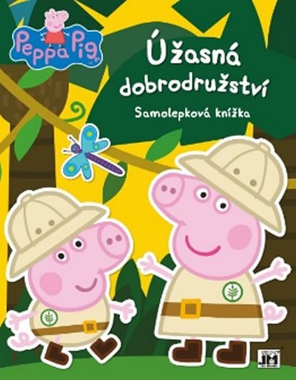 PEPPA - ÚŽASNÁ DOBRODRUŽSTVÍ (SAMOLEPKOVÁ KNÍŽKA)