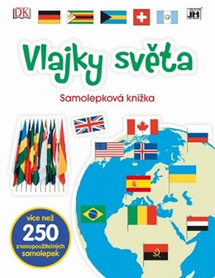 VLAJKY SVĚTA -  SAMOLEPKOVÁ KNÍŽKA