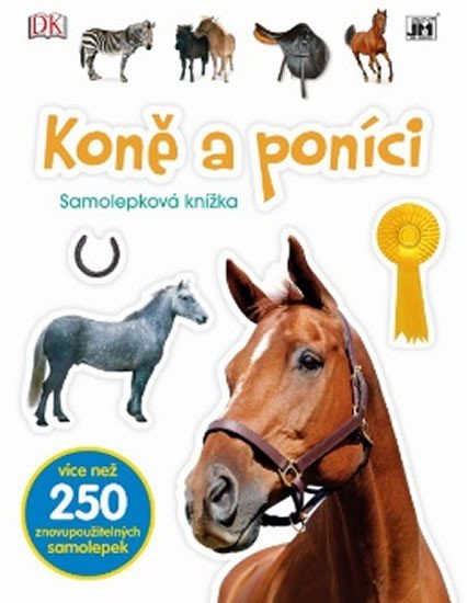 KONĚ A PONÍCI - SAMOLEPKOVÁ KNÍŽKA