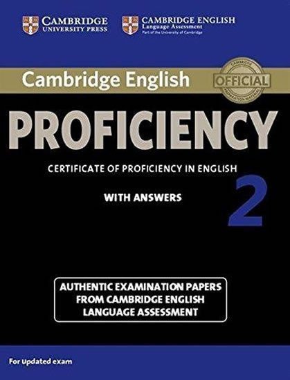 Obálka knihy CAMBRIDGE ENGLISH PROFICIENCY 2 WITH ANWERS od autora <br>