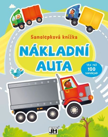 NÁKLADNÍ AUTOMOBILY - SAMOLEPKOVÁ KNÍŽKA