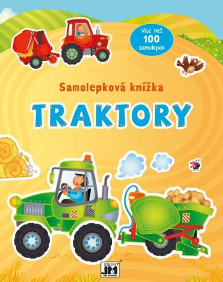 TRAKTORY SAMOLEPKOVÁ KNÍŽKA