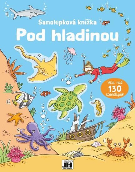 POD HLADINOU SAMOLEPKOVÁ KNÍŽKA