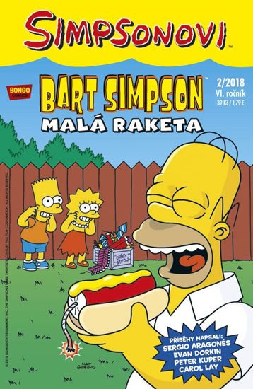 SIMPSONOVI - BART SIMPSON 2/18 (MALÁ RAKETA)