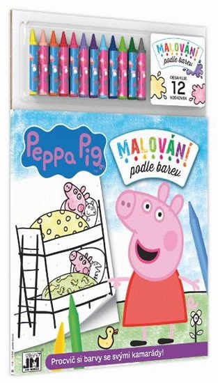 PEPPA MALOVÁNÍ PODLE BAREV