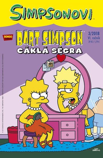 SIMPSONOVI - BART SIMPSON 3/2018 (CÁKLÁ SÉGRA)