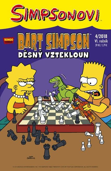 SIMPSONOVI - BART SIMPSON 4/2018 (DĚSNÝ VZTEKLOUN)