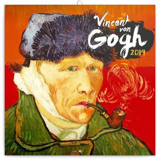 2019 VINCENT VAN GOGH NÁSTĚNNÝ POZNÁMKOVÝ