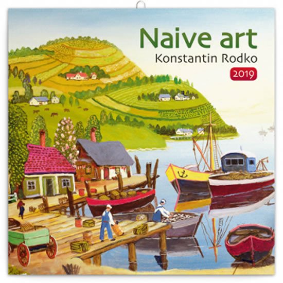 2019 NAIVE ART NÁSTĚNNÝ POZNÁMKOVÝ