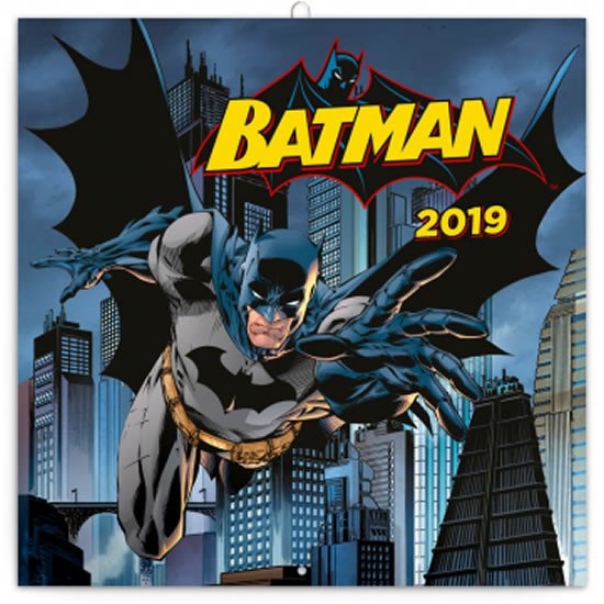 2019 BATMAN NÁSTĚNNÝ POZNÁMKOVÝ