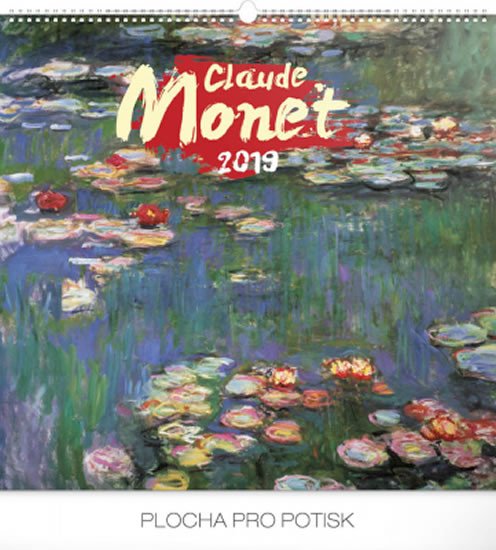 2019 CLAUDE MONET NÁSTĚNNÝ