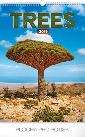 2019 TREES NÁSTĚNNÝ