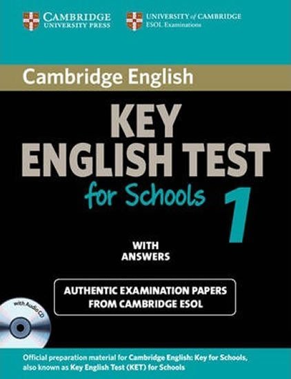 KEY ENGLISH TEST FOR SCHOOLS 1 SELF-STUDY PACK W.A.+CD