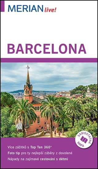 BARCELONA PRŮVODCE MERIAN S MAPOU