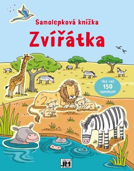 ZVÍŘÁTKA SAMOLEPKOVÁ KNÍŽKA