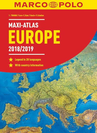 EVROPA MAXI ATLAS EUROPE 2018/2019