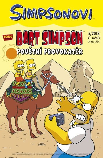 SIMPSONOVI - BART SIMPSON (POUŠTNÍ PROVOKATÉR)