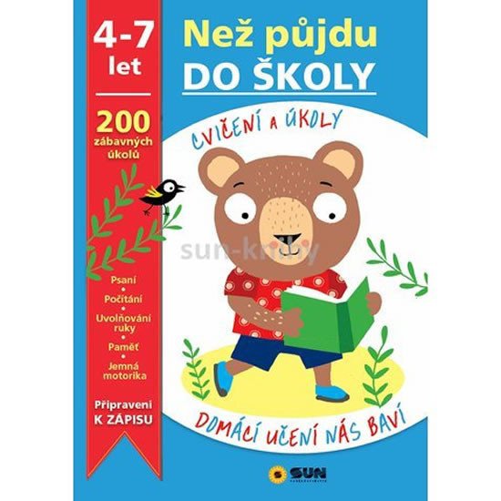 NEŽ PŮJDU DO ŠKOLY 4-7 LET CVIČENÍ A ÚKOLY