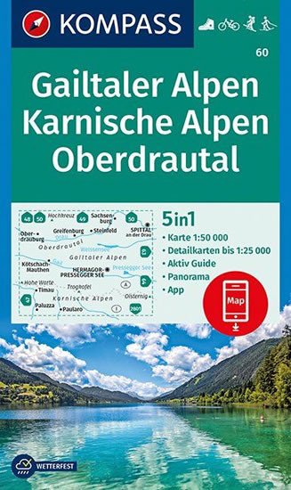 GAILTALER ALPEN, KARNISCHE ALPEN 1:50 000 (60)