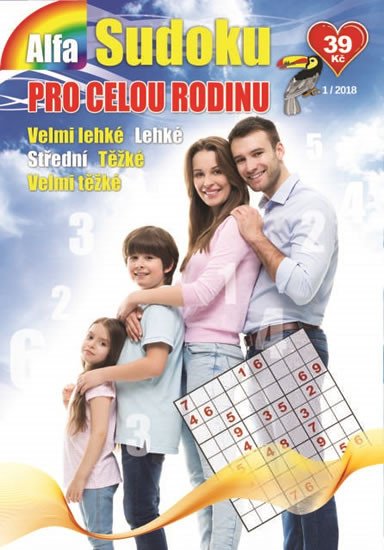 SUDOKU PRO CELOU RODINU 1/2018