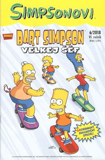 BART SIMPSON VELKEJ ŠÉF