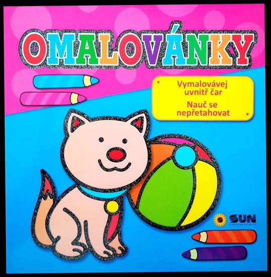 OMALOVÁNKY PRO NEJMENŠÍ-MODRÁ