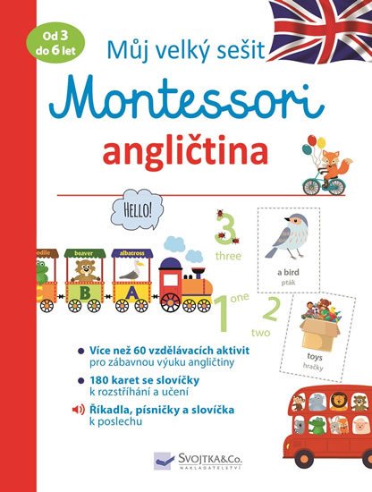 MONTESSORI ANGLIČTINA MŮJ VELKÝ SEŠIT