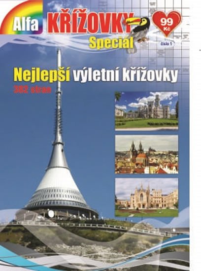 KŘÍŽOVKY SPECIÁL 1/2018 NEJLEPŠÍ VÝLETNÍ KŘÍŽOVKY