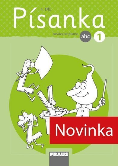 PÍSANKA 1/4 NEVÁZANÉ PÍSMO