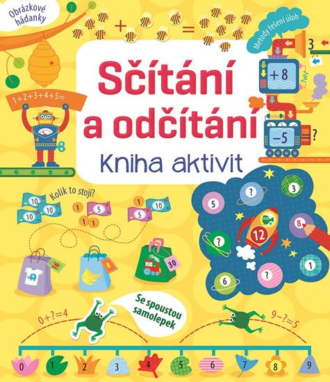 SČÍTÁNÍ A ODČÍTÁNÍ - KNIHA AKTIVIT