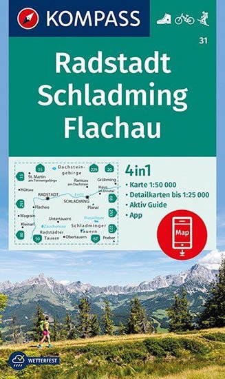 RADSTADT, SCHLADMING, FLACHAU 1:50 000 /31/