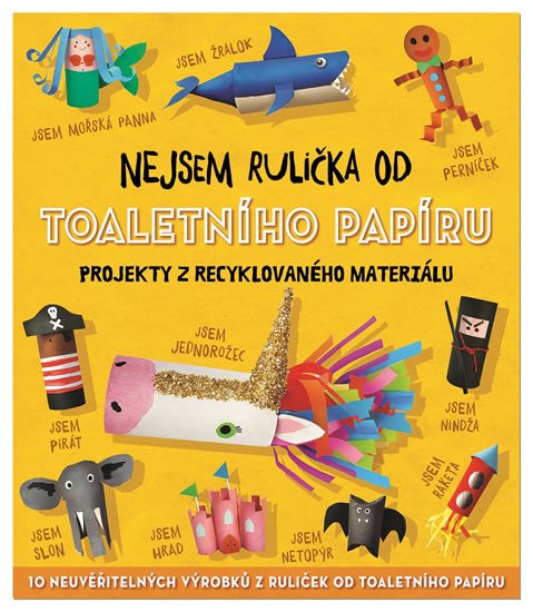 NEJSEM RULIČKA OD TOALETNÍHO PAPÍRU - PROJEKTY Z RECYKLOVAN.