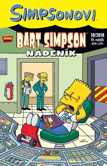 SIMPSONOVI - BART SIMPSON 10/2018 (NÁDENÍK)