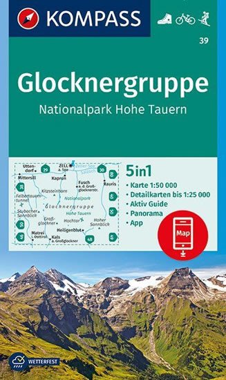 GLOCKNERGRUPPE 1:50 000 (1:25 000) 39