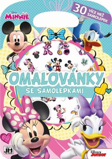 MINNIE-OMALOVÁNKY SE SAMOLEPKAMI