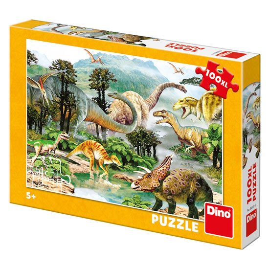 PUZZLE ŽIVOT DINOSAURŮ