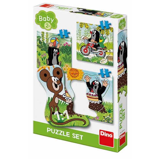 BABY PUZZLE SET KRTEK NA LOUCE