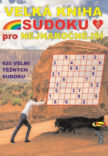 VELKÁ KNIHA SUDOKU PRO NEJNÁROČNĚJŠÍ