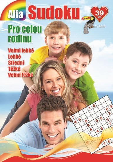 SUDOKU PRO CELOU RODINU 2/2018