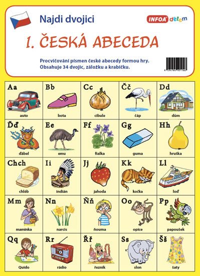 NAJDI DVOJICI ČESKÁ ABECEDA