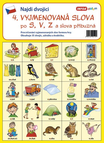 NAJDI DVOJICI VYJMENOVANÁ SLOVA PO S,V,Z