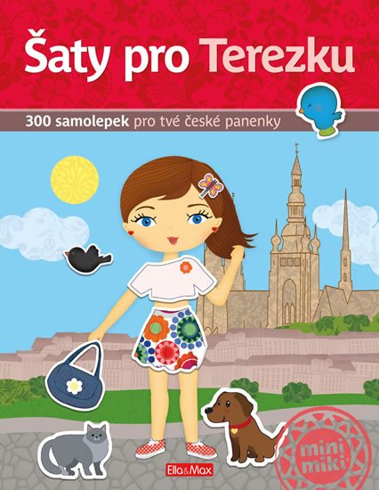 ŠATY PRO TEREZKU - KNIHA SAMOLEPEK