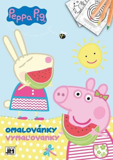 PRASÁTKO PEPPA - OMALOVÁNKY A4